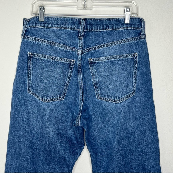 GAP Women’s High Rose Destructed Mom Jeans - Picture 9 of 12